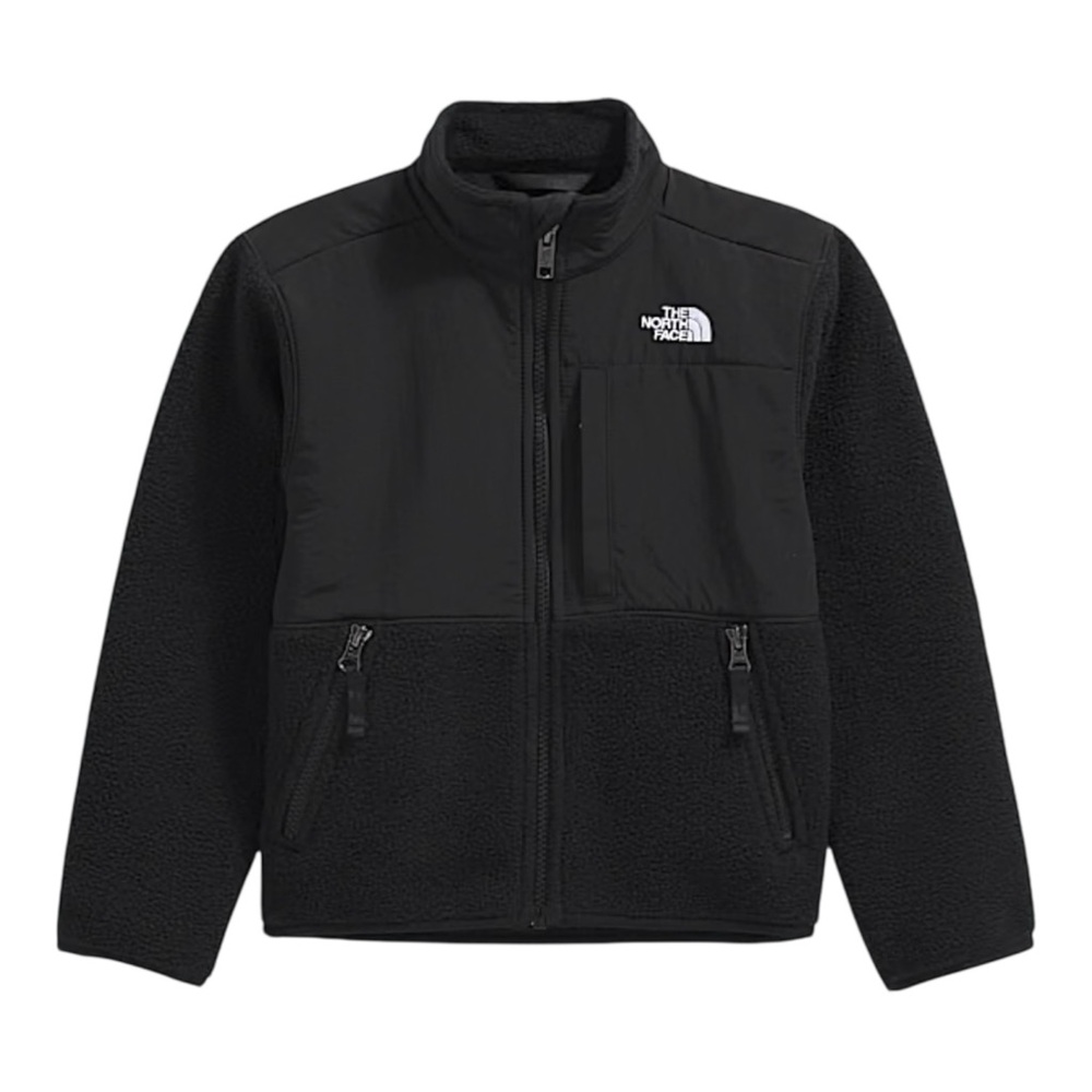 The North Face Denali Jacket Youth Unisex Jacket XL Black Full Zip Polartec